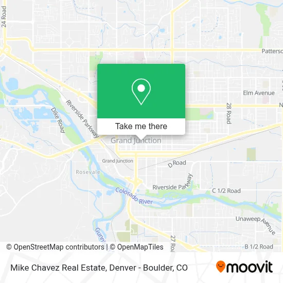 Mike Chavez Real Estate map