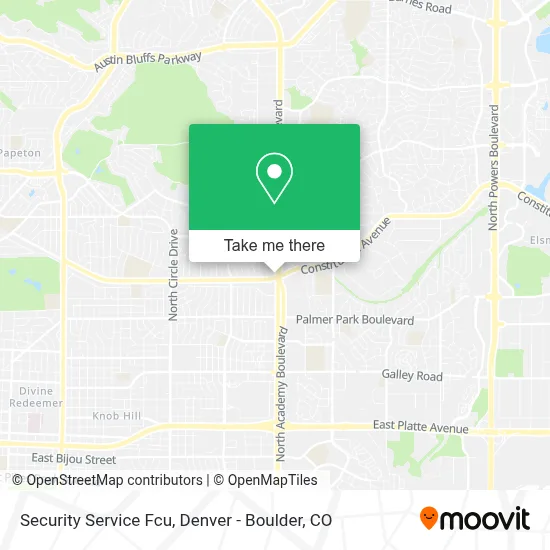 Security Service Fcu map