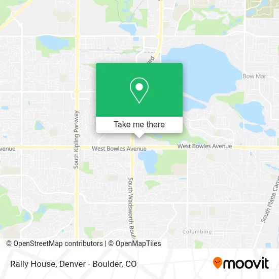 Rally House map