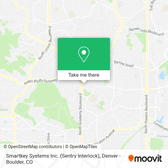 Smartkey Systems Inc. (Sentry Interlock) map