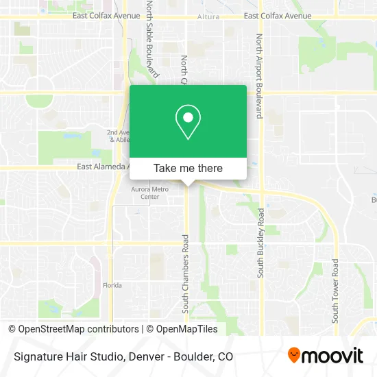 Signature Hair Studio map