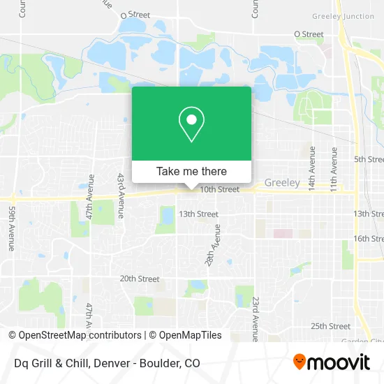 Dq Grill & Chill map