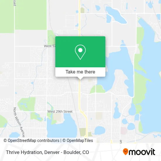 Thrive Hydration map