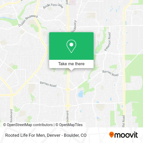Rooted Life For Men map