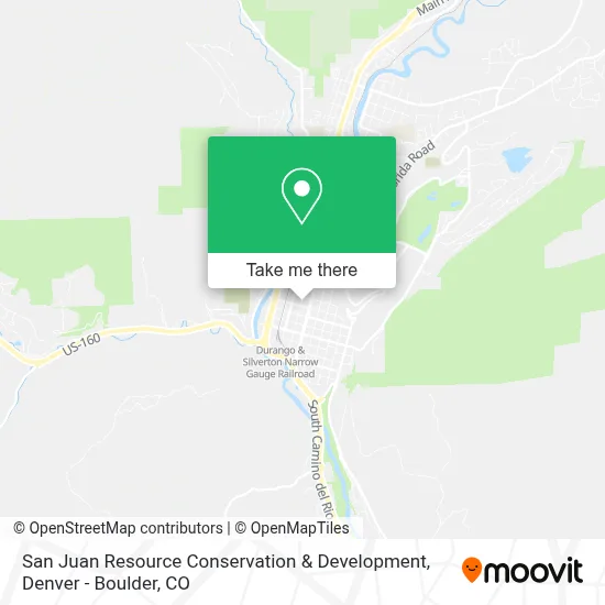 San Juan Resource Conservation & Development map