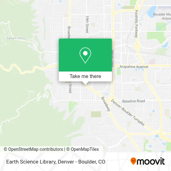 Earth Science Library map