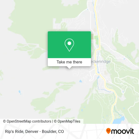 Rip's Ride map