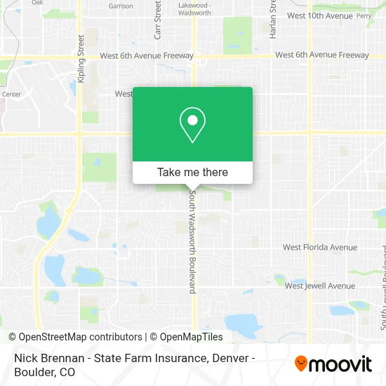 Nick Brennan - State Farm Insurance map