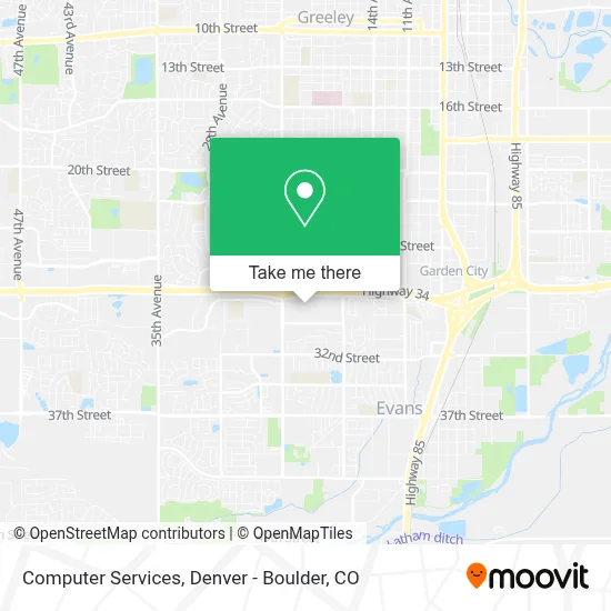 Computer Services map