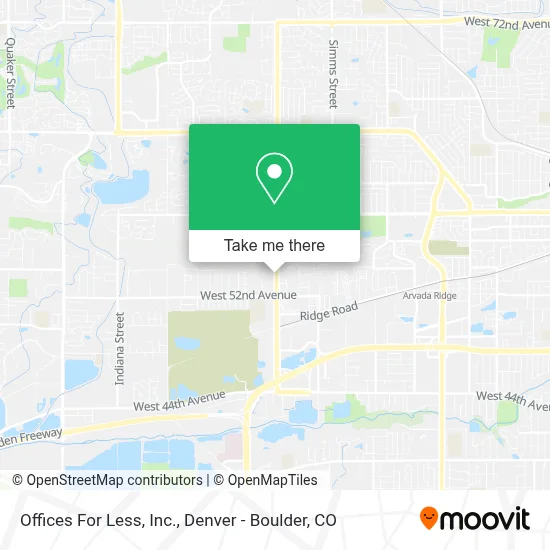 Offices For Less, Inc. map