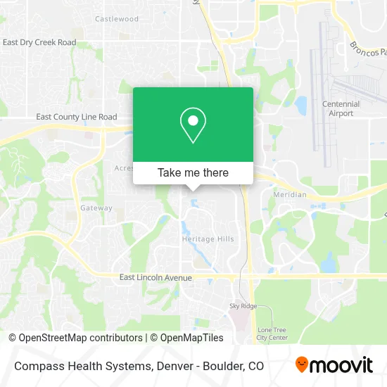 Compass Health Systems map