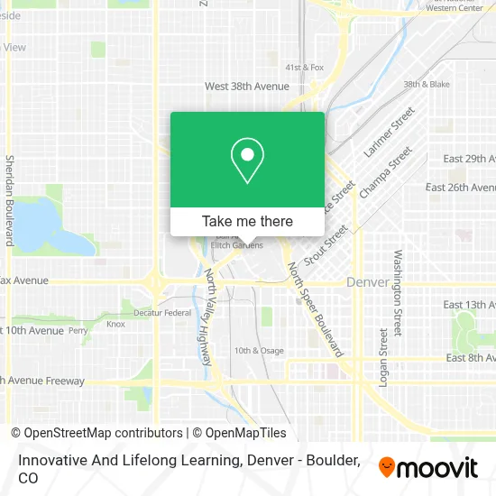 Innovative And Lifelong Learning map