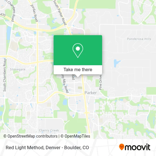 Red Light Method map