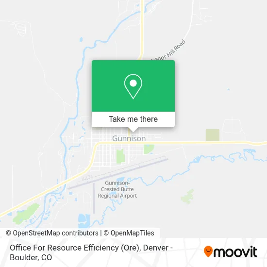 Office For Resource Efficiency (Ore) map