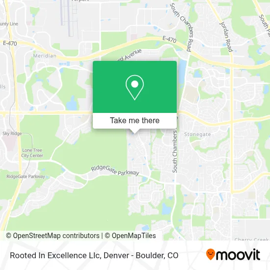 Rooted In Excellence Llc map