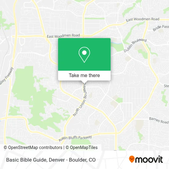 Basic Bible Guide map
