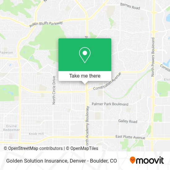 Golden Solution Insurance map
