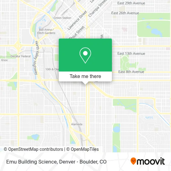 Emu Building Science map