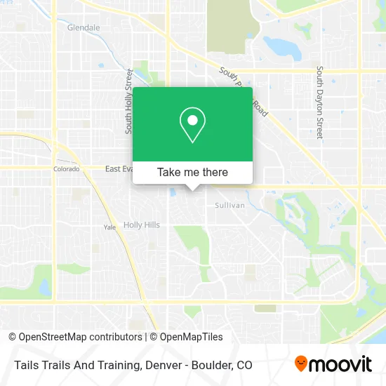 Tails Trails And Training map