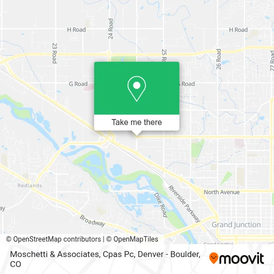 Moschetti & Associates, Cpas Pc map