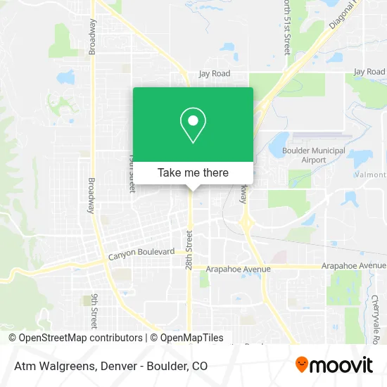 Atm Walgreens map