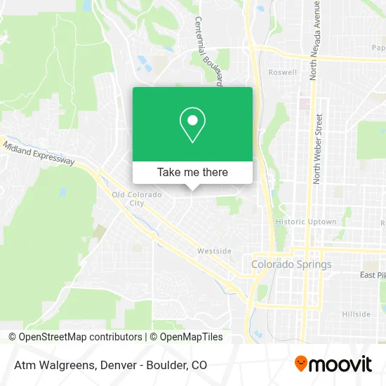 Atm Walgreens map