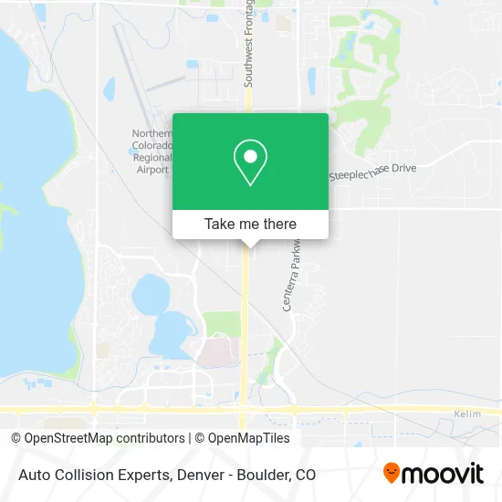 Auto Collision Experts map