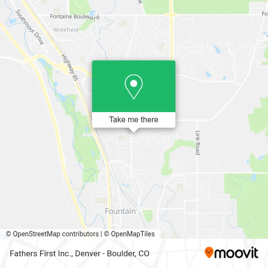 Fathers First Inc. map