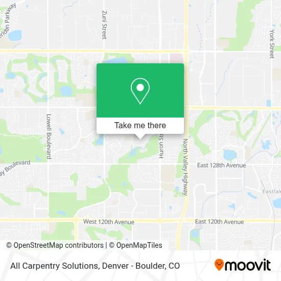 All Carpentry Solutions map