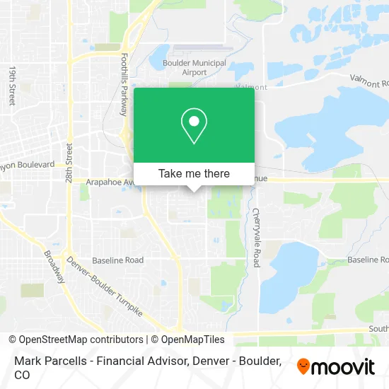 Mark Parcells - Financial Advisor map