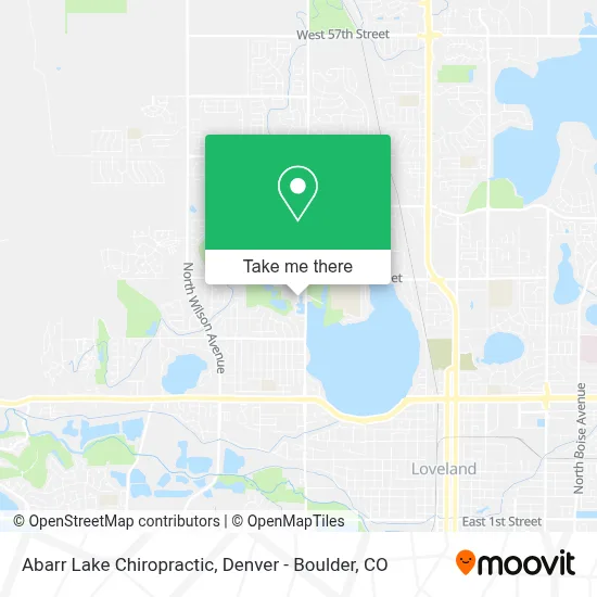 Abarr Lake Chiropractic map