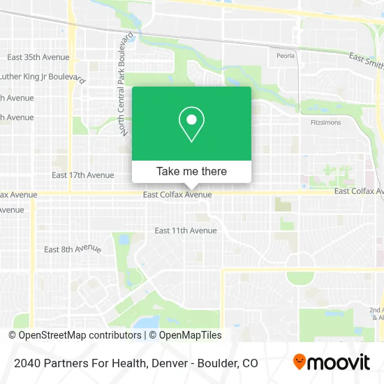 2040 Partners For Health map