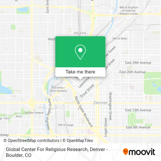 Global Center For Religious Research map