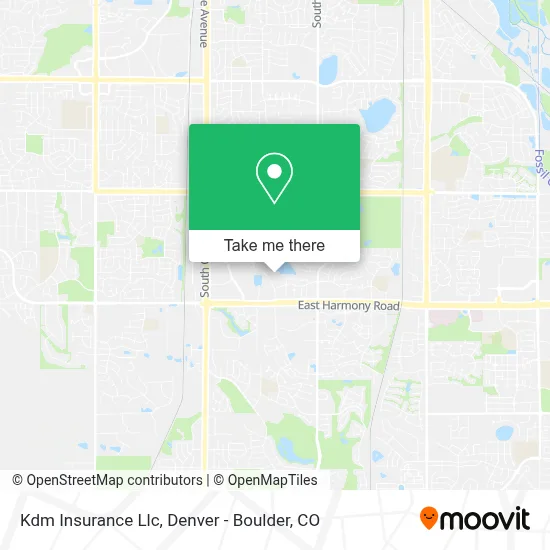 Kdm Insurance Llc map