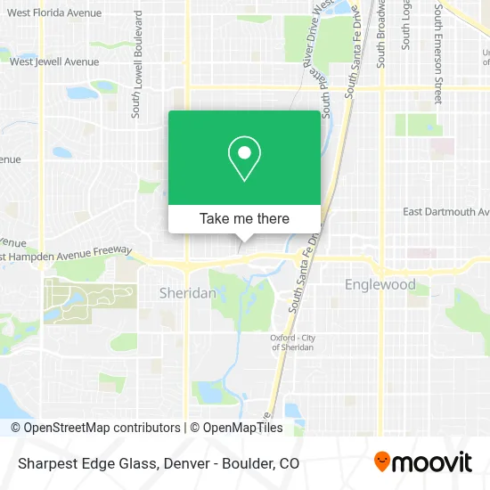 Sharpest Edge Glass map