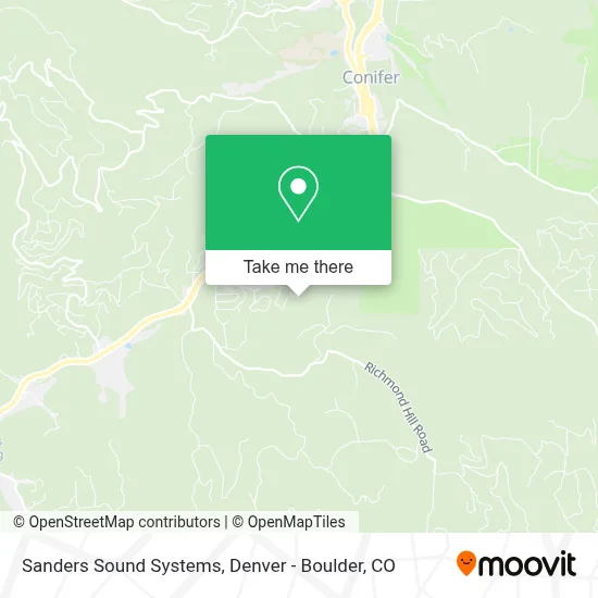Sanders Sound Systems map