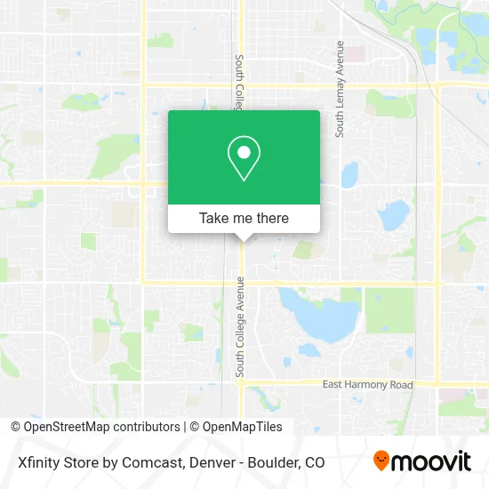 Xfinity Store by Comcast map