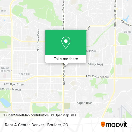 Rent-A-Center map