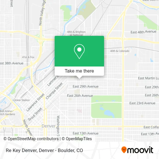 Re Key Denver map