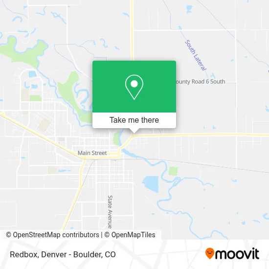 Redbox map