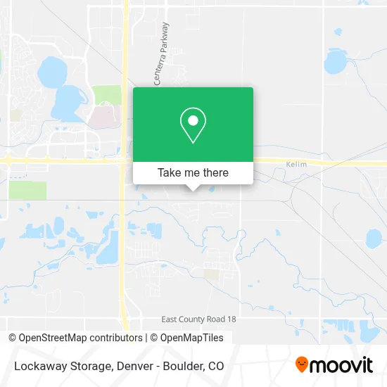 Lockaway Storage map