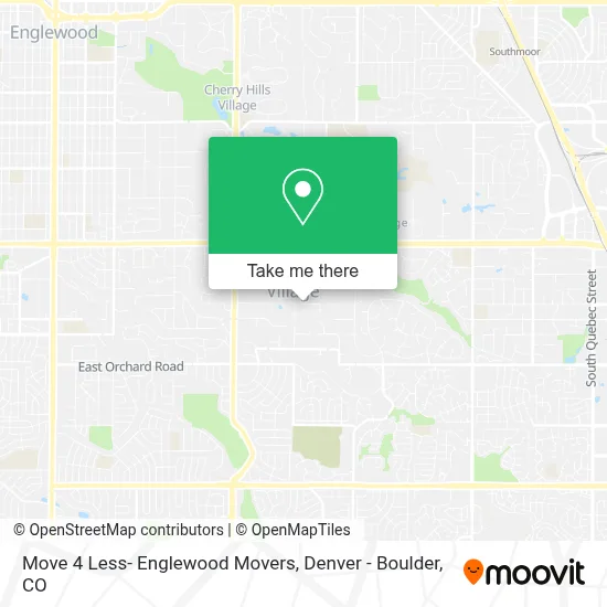 Move 4 Less- Englewood Movers map
