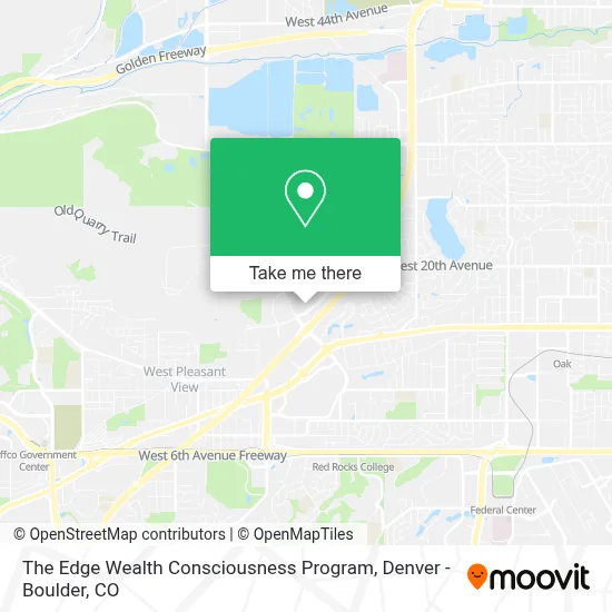 The Edge Wealth Consciousness Program map