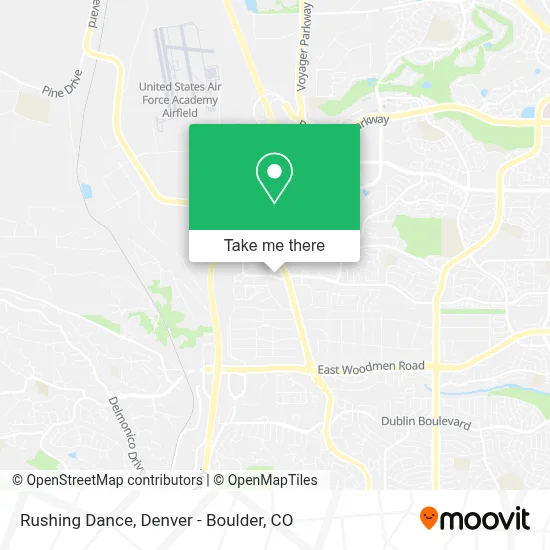 Rushing Dance map