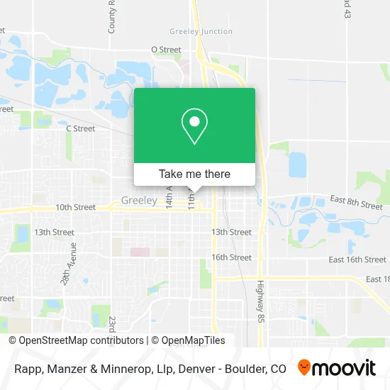 Rapp, Manzer & Minnerop, Llp map