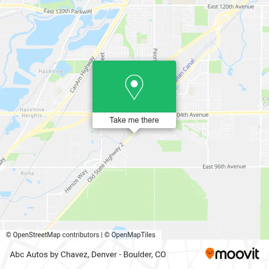 Abc Autos by Chavez map
