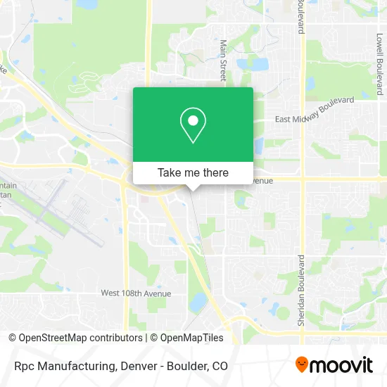 Rpc Manufacturing map