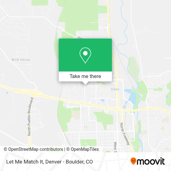Let Me Match It map