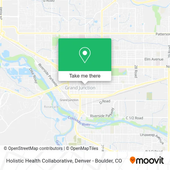 Holistic Health Collaborative map