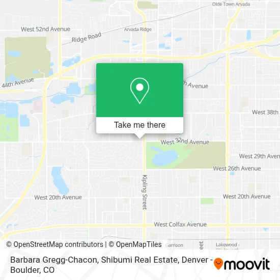 Barbara Gregg-Chacon, Shibumi Real Estate map